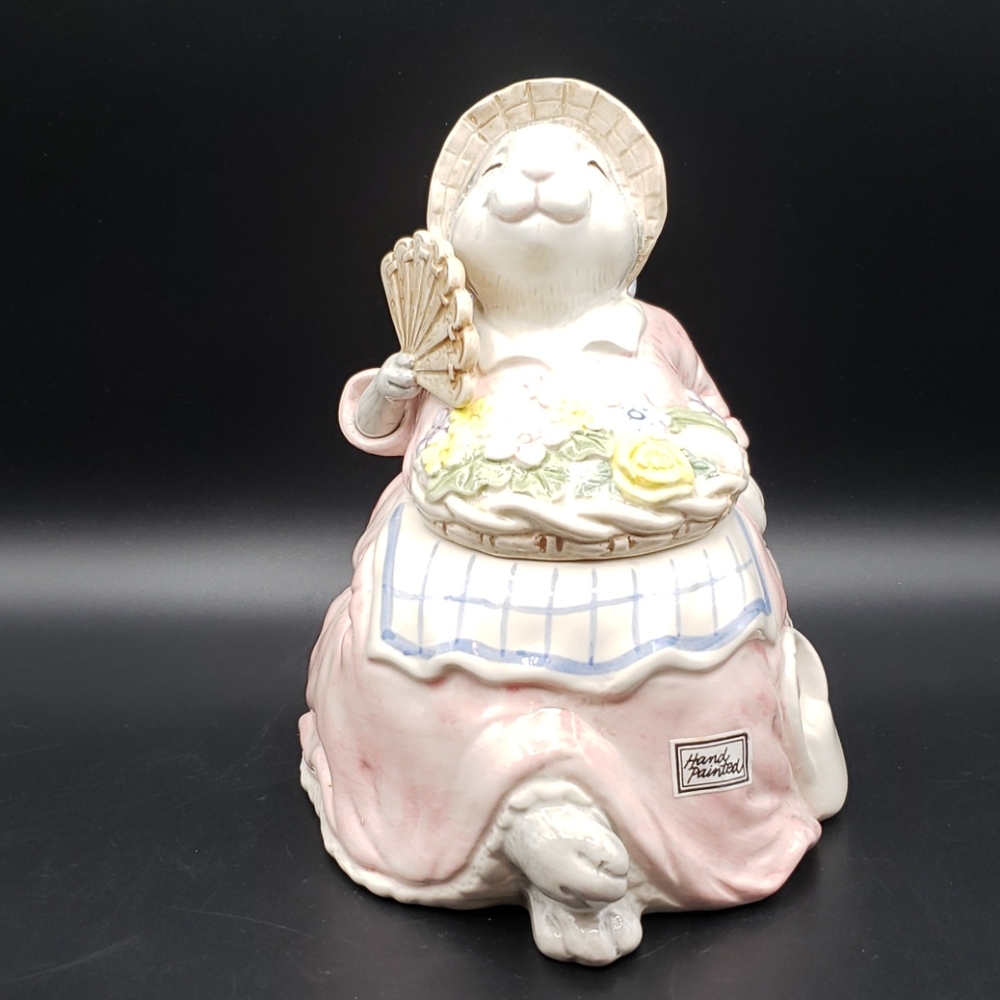 Vintage Fitz &Floyd rabbit cookie jar